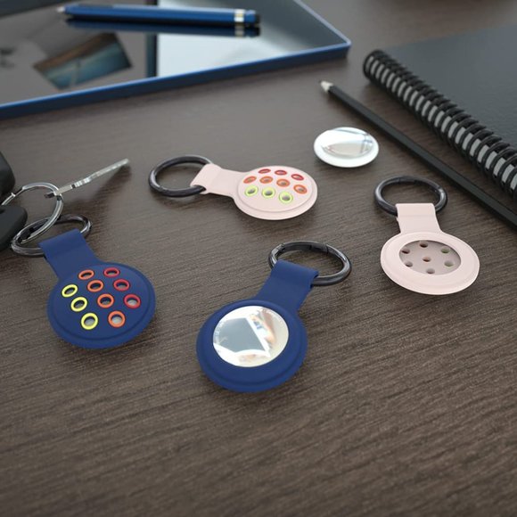 Robibabi Protective Case Compatible for Apple AirTag,Silicone AirTag Case Portab - Picture 6 of 6